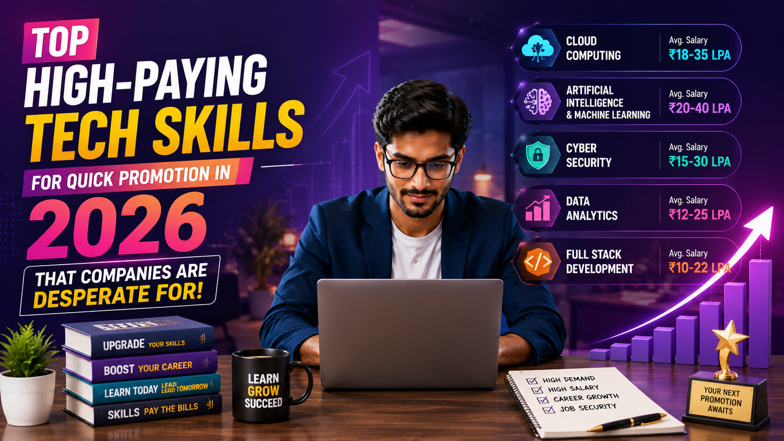 Top High-Paying Tech Skills for Quick Promotion in 2026 That Companies Are Desperate For!