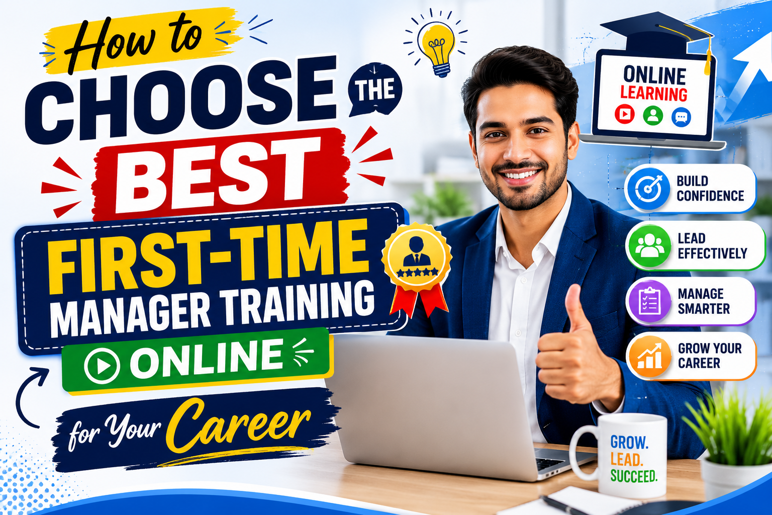 How to Choose the Best First-Time Manager Training Online for Your Career